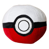 Pokebola De Peluche Suave 25 Cm 