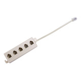 Enchufe Macho Rj11 6p4c Beige Para Teléfono Con Enchufe Hemb