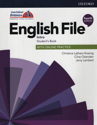 English File Intro (4th.edition) - Student's Book + Workbook, De Latham-koenig, Christina. Editorial Oxford University Press, Tapa Blanda En Inglés Internacional, 2020