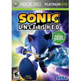 Jogo Sonic Unleashed Xbox 360 Midia Fisica