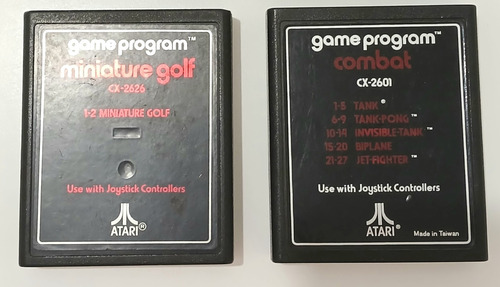 Juego Atari 2600 Originales (lote X 2)