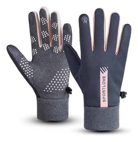 Guantes Mujer Ciclismo Térmicos Impermeables Mtb Ruta Touch