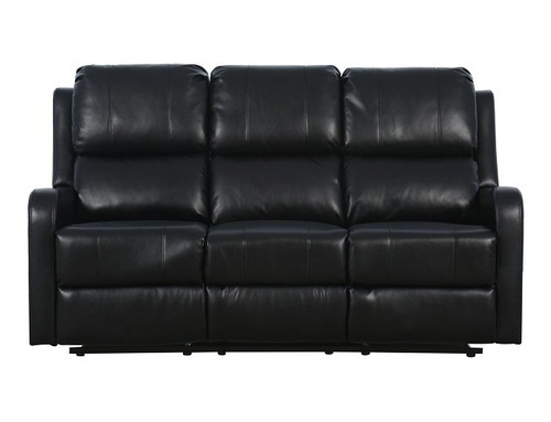 Sillón 3 Cuerpos Reclinable Manual Bladen De R6486b53-negro