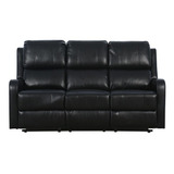 Sillón 3 Cuerpos Reclinable Manual Bladen De R6486b53-negro