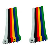 2 Packs Cinturones De Velcro Correas Cinchos Sujeta Cables 
