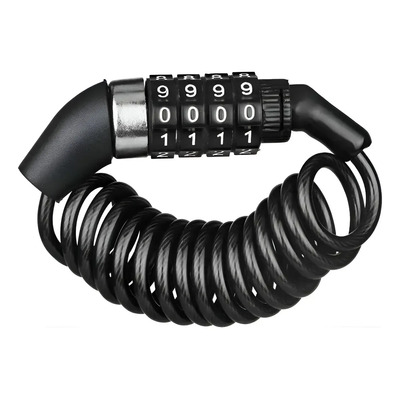 Kinichplay Candado De Cable Retráctil 1.5 M Con Combinación Para Esquí Y Snowboard, Seguro Antirrobo Para Equipaje, Maletas, Bolsas, Bicicleta, Carriola Y Casco De Moto | MercadoLibre