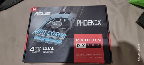 Tarjeta De Video Asus Phoenix Rx550 Dual 4gb