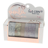 Cinta Washi Tape Decorativa Voila Stamp Estampa Ibi Craft Color Surtidos