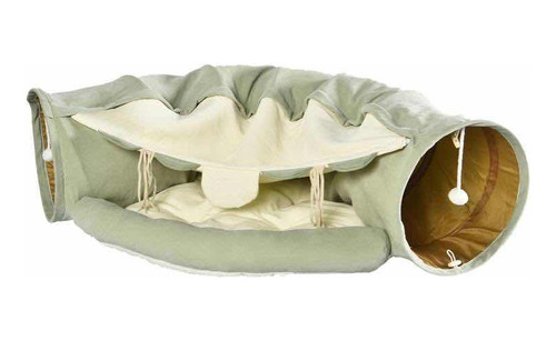 Cama + Tunel Para Gato 126x27 Cm Petizoos