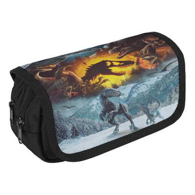 Estuche Para Bolígrafos Con Estampado De Dinosaurios Y Tj
