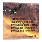3drose Isaías 40-31 Versículo Bíblico Con Águila Cont