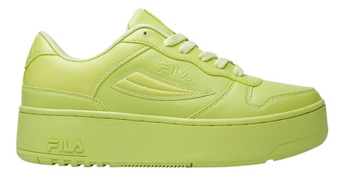 Tenis Fila Daiquiri 137300 Sintetico Verde  Neon  23/27