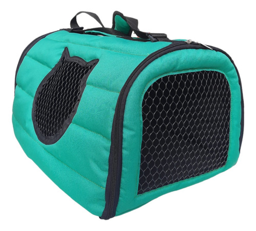 Bolso Transportador Gato Perro Doble Puerta Cabina Avión