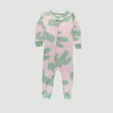 Mameluco Pijama Para Bebé Lindos Cactus Rosa Claro Carter´s 