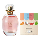 Combo Lily Soleil Colônia 75ml + Sabonetes Sortidos Cuide-se Bem Feira 4x80g - Kit Presente O Boticário