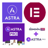 Elementor Pro + Astra Pro (theme) - Licencia 1 Año - 1 Web