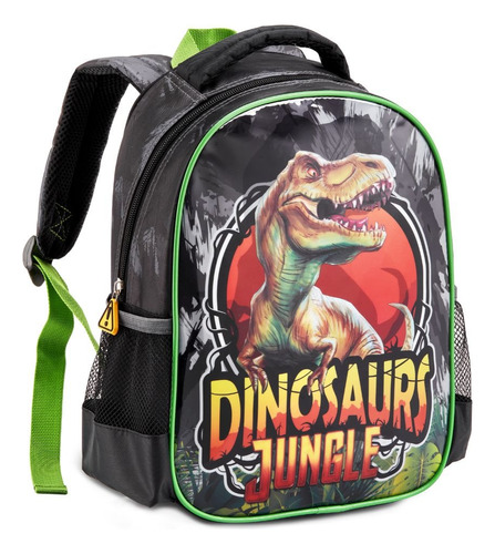 Mochila Escolar Infantil Menino Masculino Dinossauro