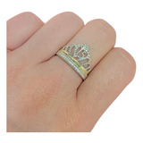 Ao 195  Anillo Tiara Corona De Quince Años