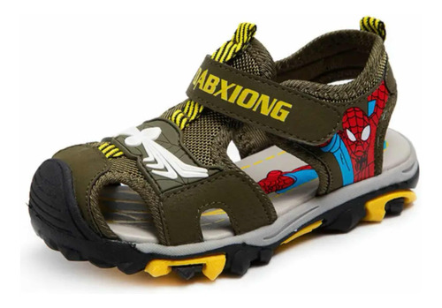 Sandalias Para Niños Pulguis Kids Modelo Spiderman 2