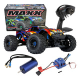 Carro De Control Remoto Traxxas Maxx V2 Widemaxx Monster 4x4