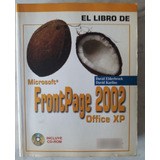 El Libro De Frontpage 2002 Office Xp -usado Excelente Estado