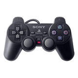 Controle Joystick Sony Playstation Dualshock 2 Black