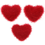 Pegatinas Para Accesorios De Uñas En Forma De Corazón, 3 Uni