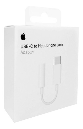 Adaptador iPhone Audífonos Original Apple Usb Tipo-c A Jack