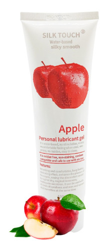 Gel Lubricante Sabor Manzana 100ml Sexshop