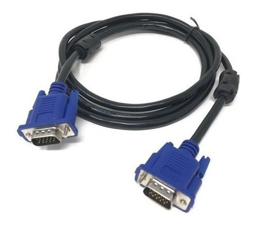 Cable Vga Vga Para Monitor De 3m Con Doble Filtro Pc Video