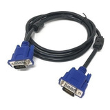 Cable Vga Vga Para Monitor De 3m Con Doble Filtro Pc Video