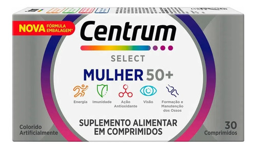 Centrum Select Mulher 30 Comprimidos Pfizer
