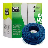 Cabo De Rede Azul Cat5e Sohoplus Furukawa 30 Metros