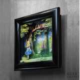 Alice In Wonderland, Cheshire Cat - Cuadro - 3d - Geek Frame