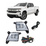 Kit De Faros Niebla Led Silverado 2019 A 2023 Tipo Original