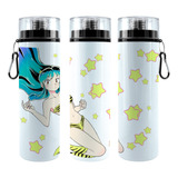 Botella Cilindro De  Urusei Yatsura Lum Estrellas 750 Ml