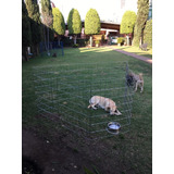 Corral Perro 1mt Alto 10 Paneles Reforzados Dog Pen Play 