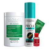 Biomask Prohall Mascara De Hidrataçao 1kg + Pro K Queratina 