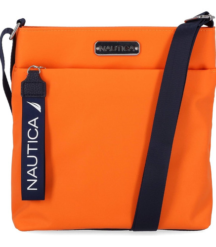 Nautica Diver Bolso Cruzado De Nailon Para Mujer Con Correa