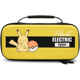 Estuche Case Para Nintendo Switch Pikachu Electric Type