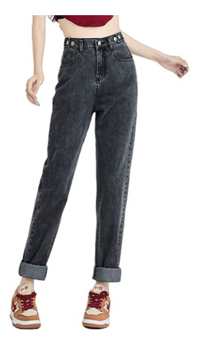 Jeans Mujer Pantalón Cómodo Denim Casual Mezclilla Dama