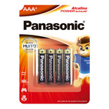 Pilha Alcalina Aaa Sm-4 Panasonic Lr03xab/4b192