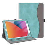 Funda Fintie, Turquesa Compatible iPad De 9ª/8ª/7ª Gen 10.2 