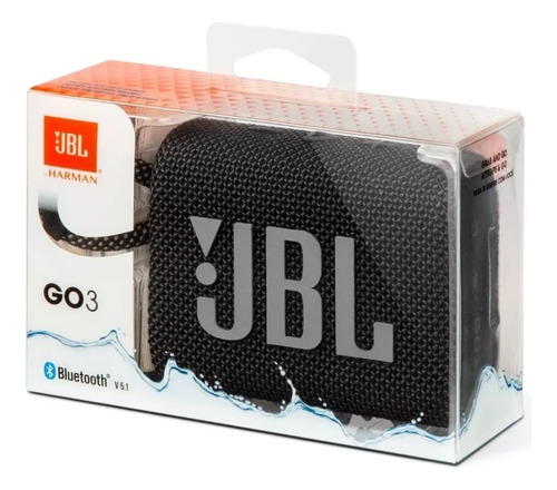 Parlante Jbl Go 3 Jblgo3 Portátil Con Bluetooth Waterproof 