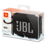 Parlante Jbl Go 3 Jblgo3 Portátil Con Bluetooth Waterproof.