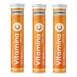 Vitamina C 1000 Mg Sabor Naranja German Energy Pack 3