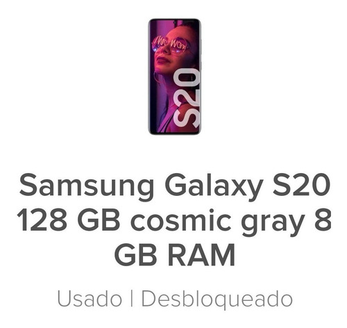 Celular Samsung Galaxia S20 Fe 5 G 
