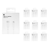 Kit 10 Cabos Usb-c Carregador Para iPhone Revenda Atacado