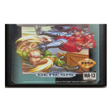 Street Fighter Special Champion Ed Para Sega Genesis. Repro