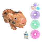 Reborn Piggy Doll Mini Piggy Toy Silicone Pig Doll Estilo E